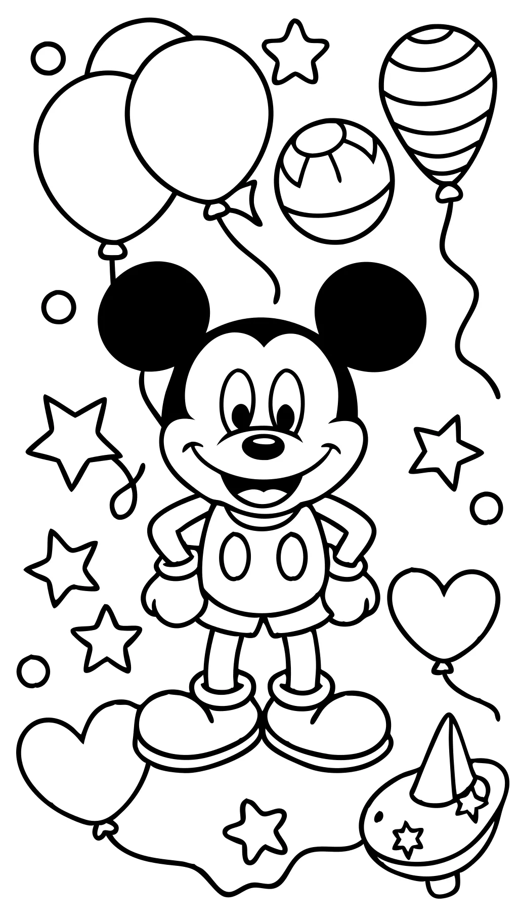 coloring pages disney mickey mouse